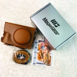 New MegaGear Ever Ready Leather Camera Case fits Sony Cyber-Shot DSC-RX1…